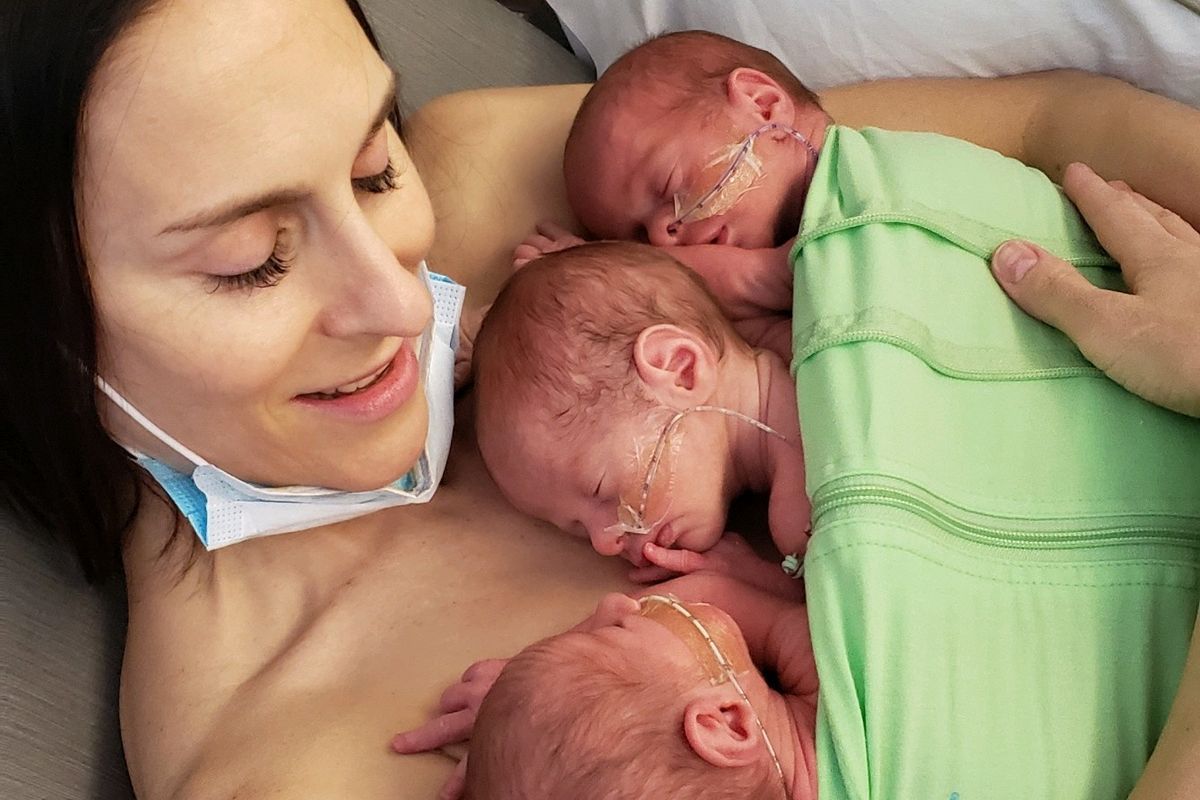 1 in 50,000 chances: Austin woman gives birth to identical triplets