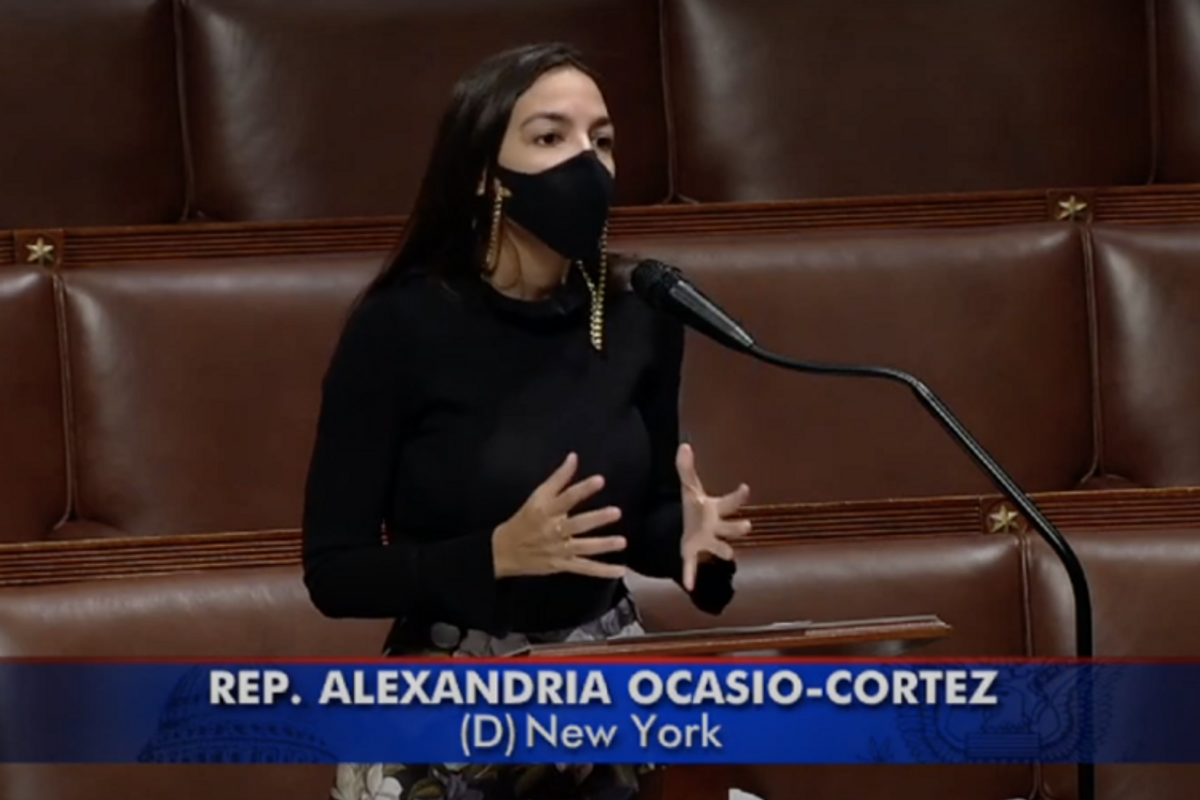 AOC calls out Mitch McConnell for breaking the Senate while Americans need COVID relief