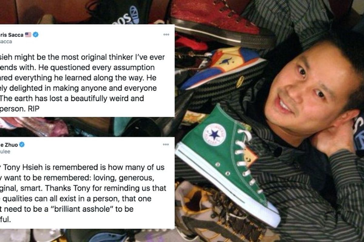 Tony Hsieh was living proof that you can be a good human being and successful in business