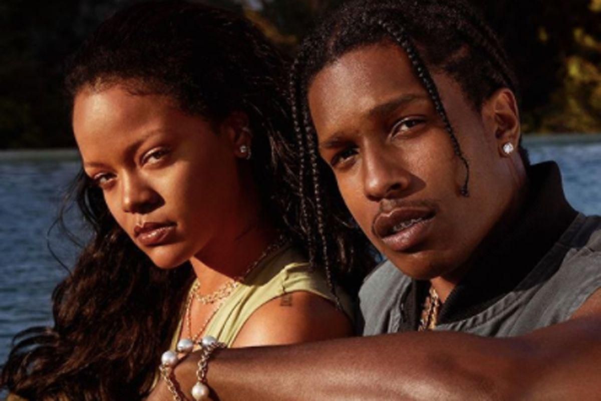 Rihanna and A$AP Rocky