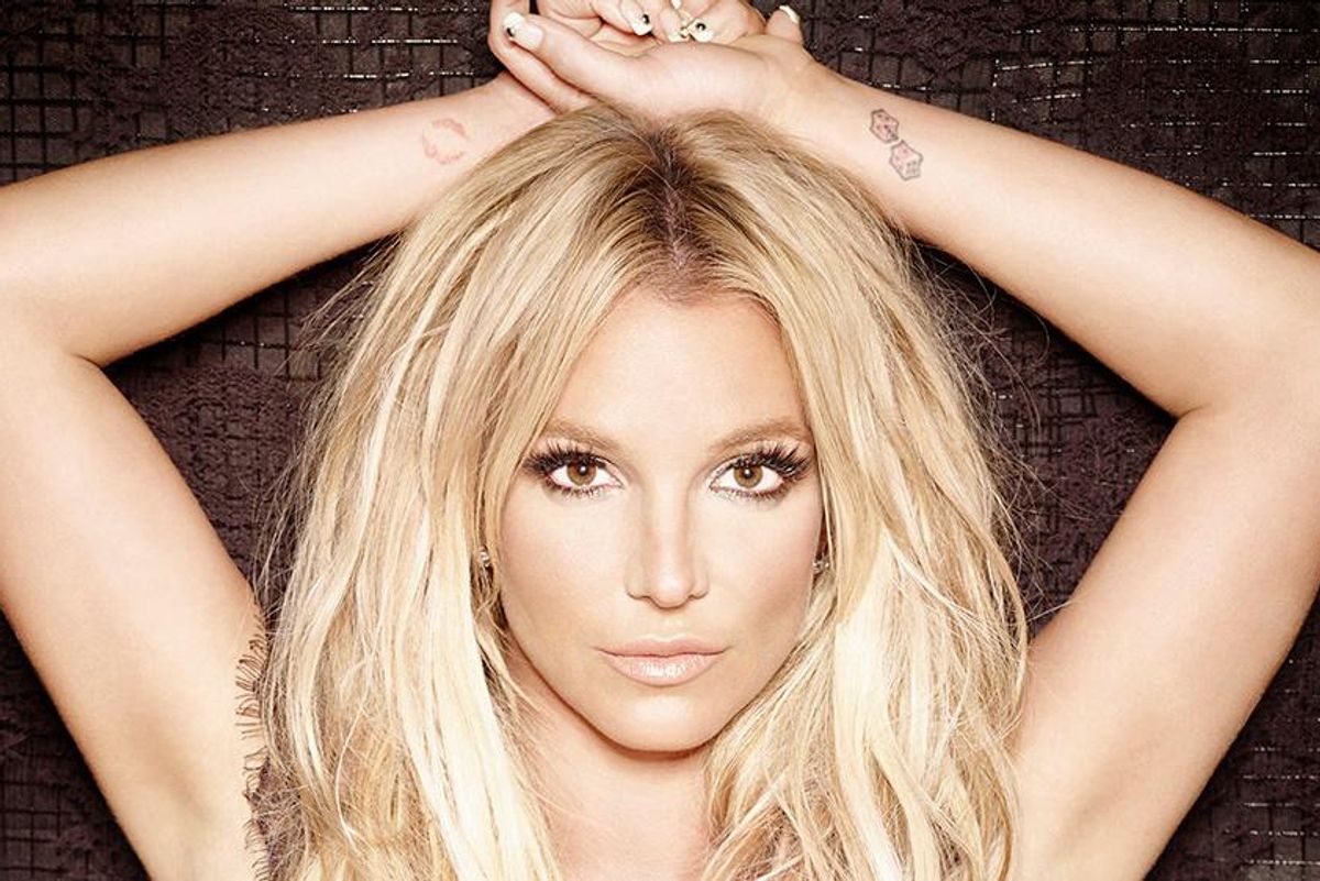 Britney Spears Swimming in the Stars
