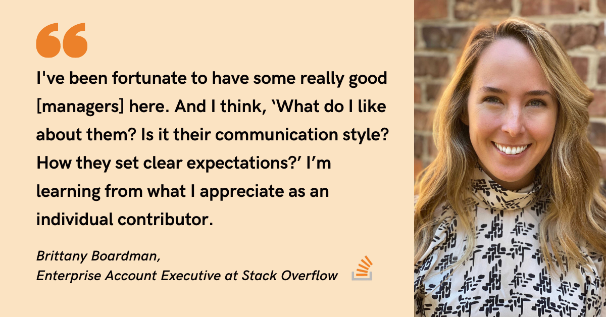 9 Ways to Grow Your Career Within a Company With Stack Overflow’s Brittany Boardman