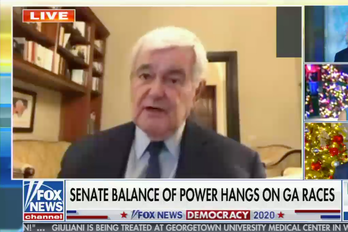 Newt Gingrich Says Trump Won Georgia, But Stacey Abrams Stole It ... Somehow!