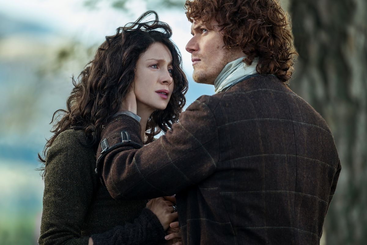 Claire and Jamie Outlander
