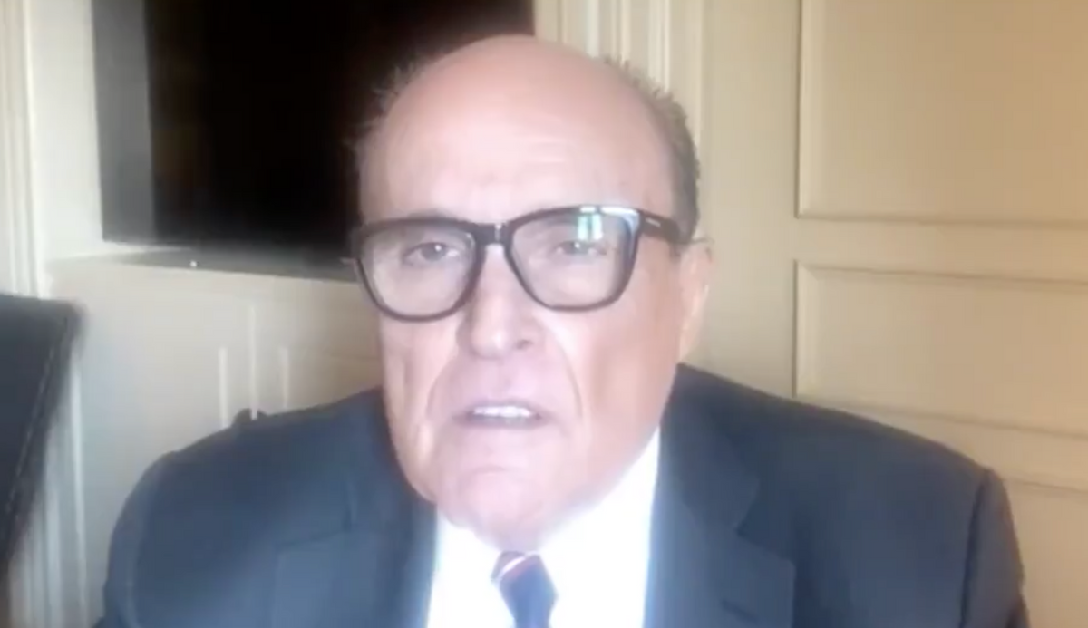 Rudy Mocked for Bonkers Rant About 'USB Ports' Being Passed Around Like 'Vials of Heroin or Cocaine' During GA Election Conspiracy Hearing