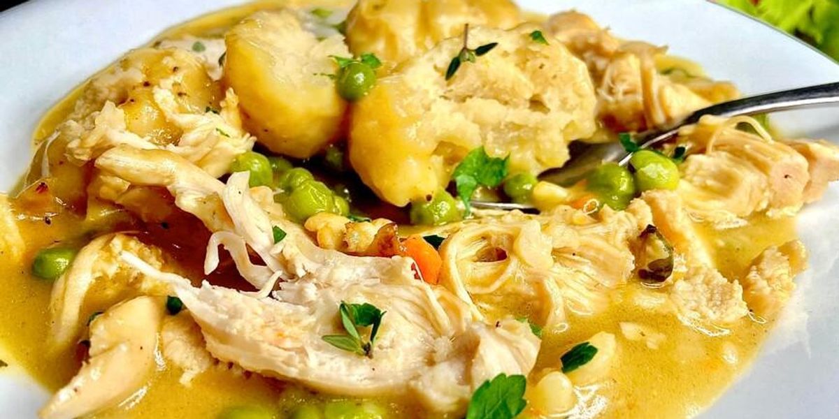 Easy Homemade Chicken And Dumplings From Scratch My Recipe Magic