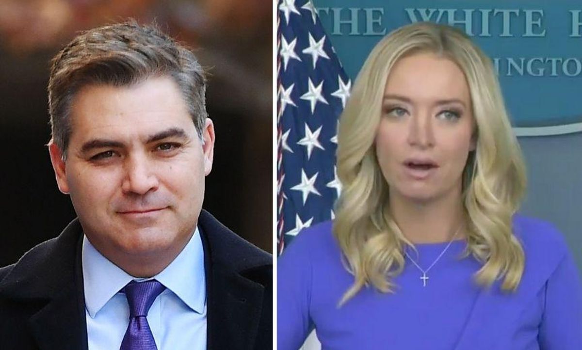 CNN Reporter Perfectly Calls Out Kayleigh McEnany to Her Face for Spreading Disinformation 'Every Day'