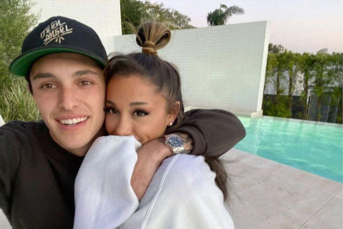 Ariana Grande and Dalton Gomez