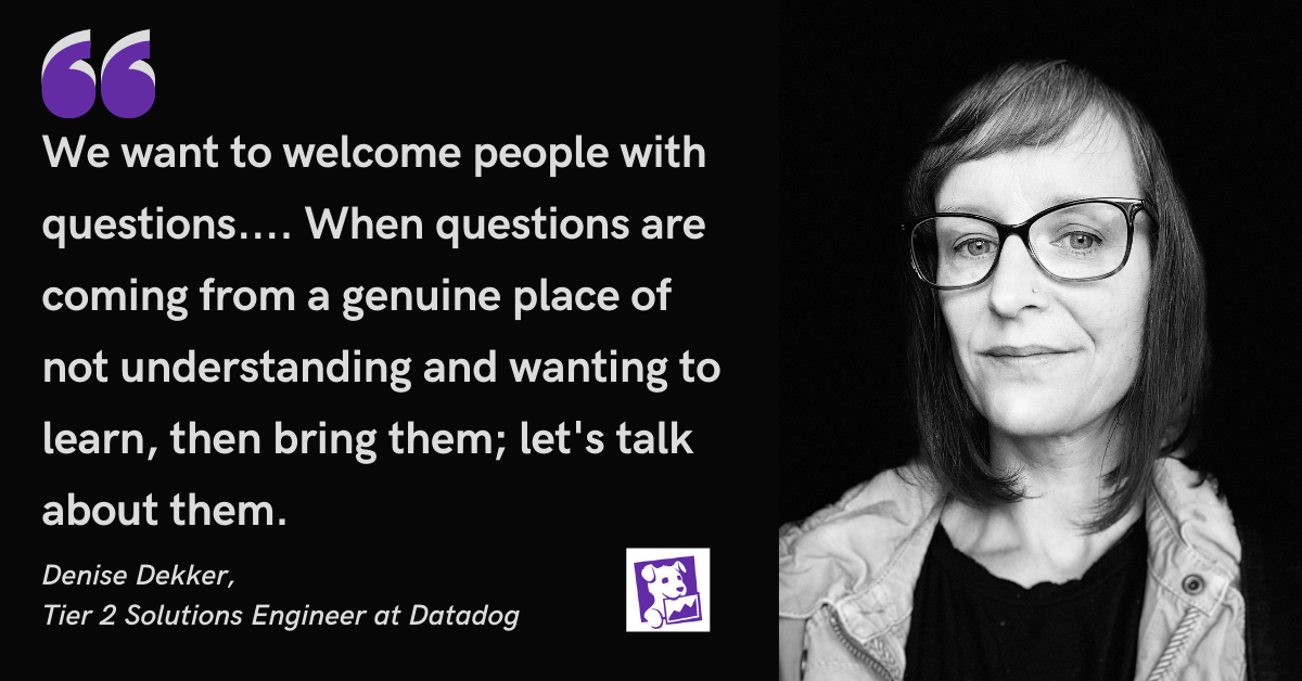 5 Tips for Starting a Conversation About DEI at Work from Datadog’s Denise Dekker