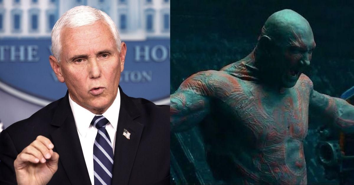 Marvel Stars Roast Pence After He Announces That Space Force Troops Will Be Called 'Guardians'