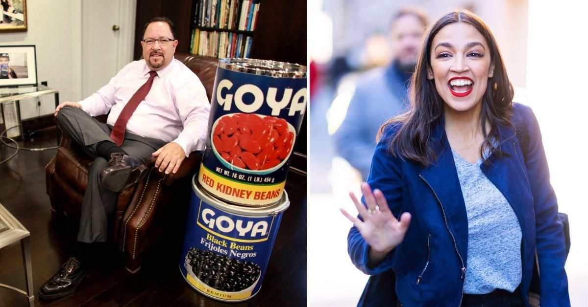 Goya's CEO Tried To 'Own The Libs' By Declaring AOC Their 'Employee Of The Month' For Helping Sales