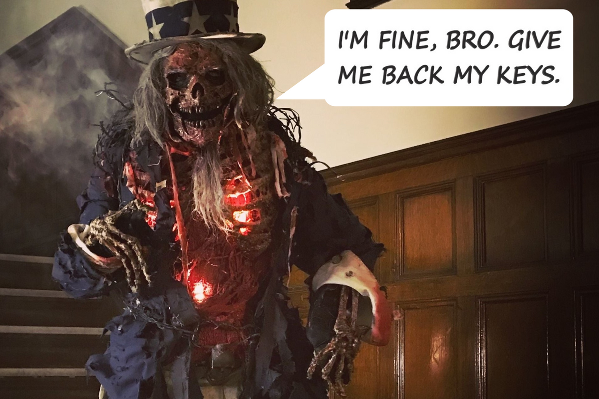 Uncle Sam Zombie