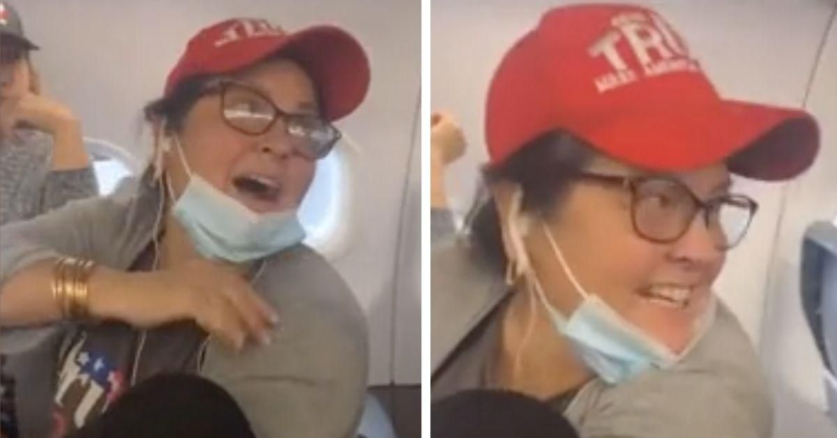 Trump Supporter Drops N-Word After Refusing To Wear A Mask And Forcing Fellow Airline Passengers To Deplane