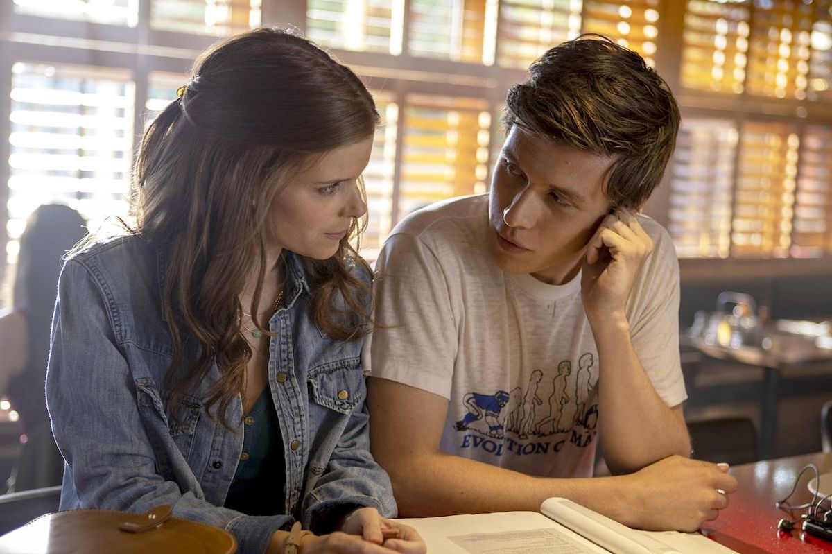 Nick Robinson and Kate Mara in "A Teacher"