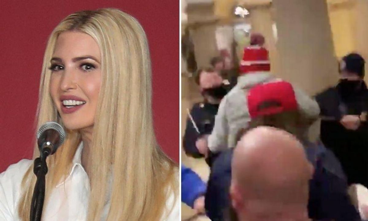 Ivanka Calls Mob of Trump Supporters 'American Patriots' in Now Deleted Tweet and People Are Calling Her Out