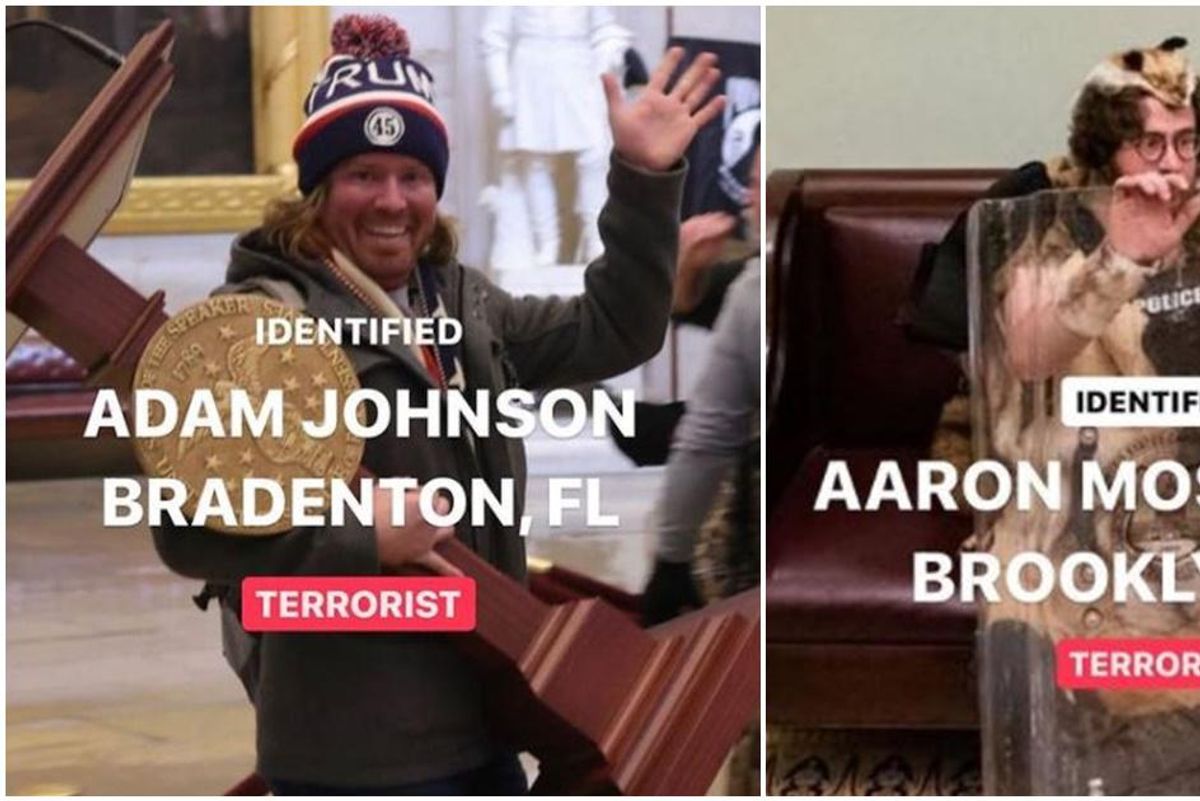Super-satisfying Instagram page is ID'ing the domestic terrorists who stormed the capitol