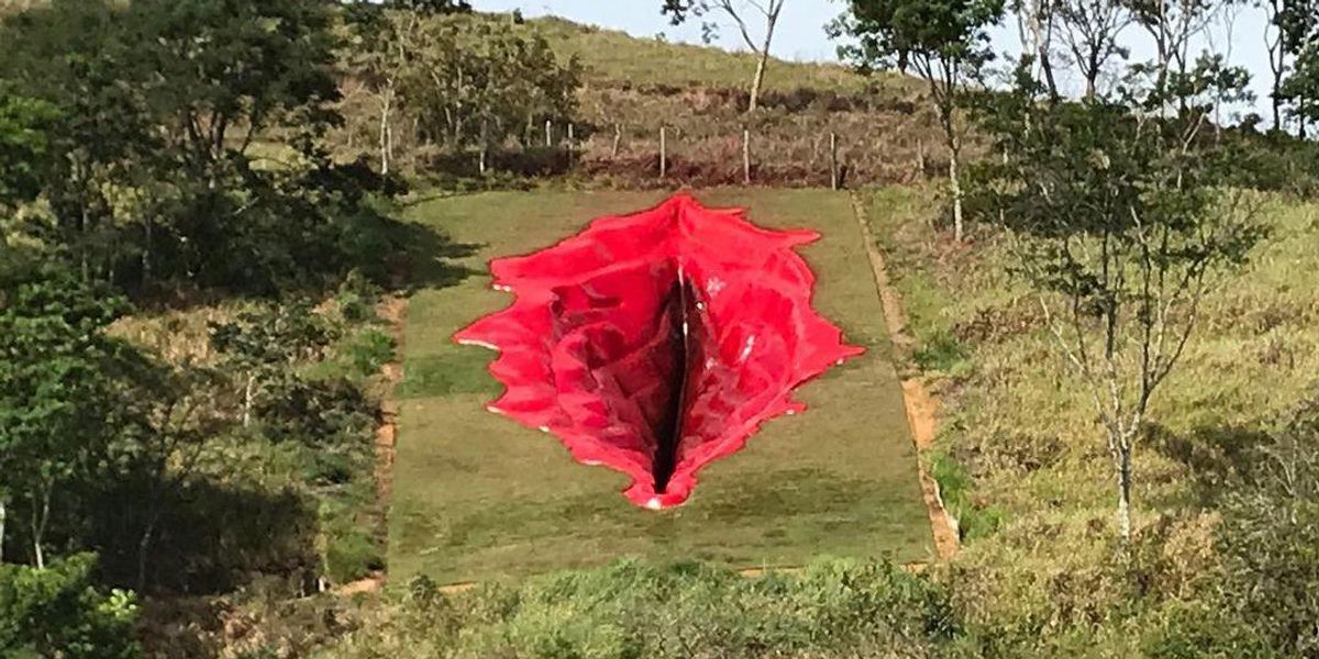 There's a Massive New Vulva Sculpture in Brazil