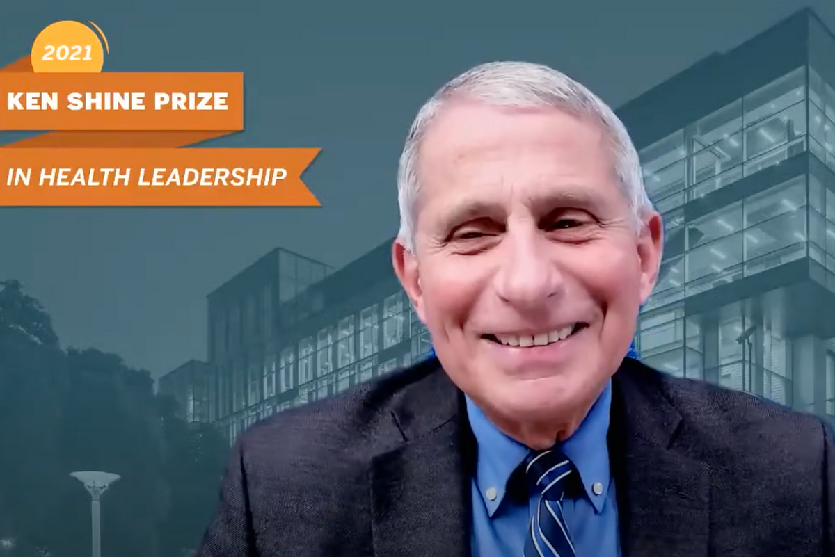 Dr. Fauci discusses lessons from the pandemic with Dell Medical School