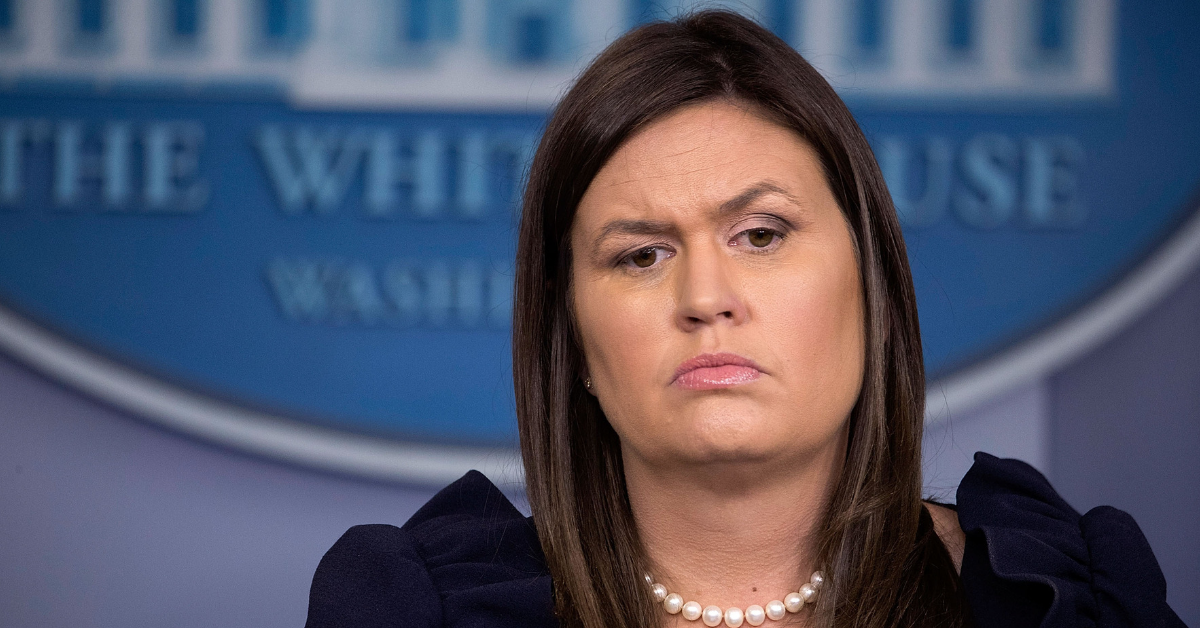 Sarah Sanders' Old Teacher Epically Schools Her After She Complains About Losing Twitter Followers