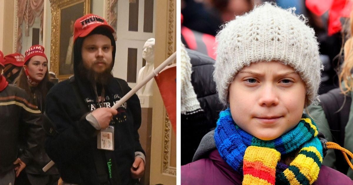 Trump Supporters Dragged For Bonkers Theory That Greta Thunberg Was Capitol Rioter In Disguise