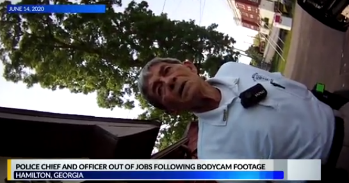 Georgia Police Chief And Officer Ousted After Bodycam Caught Them Defending Slavery And Using Racial Slurs