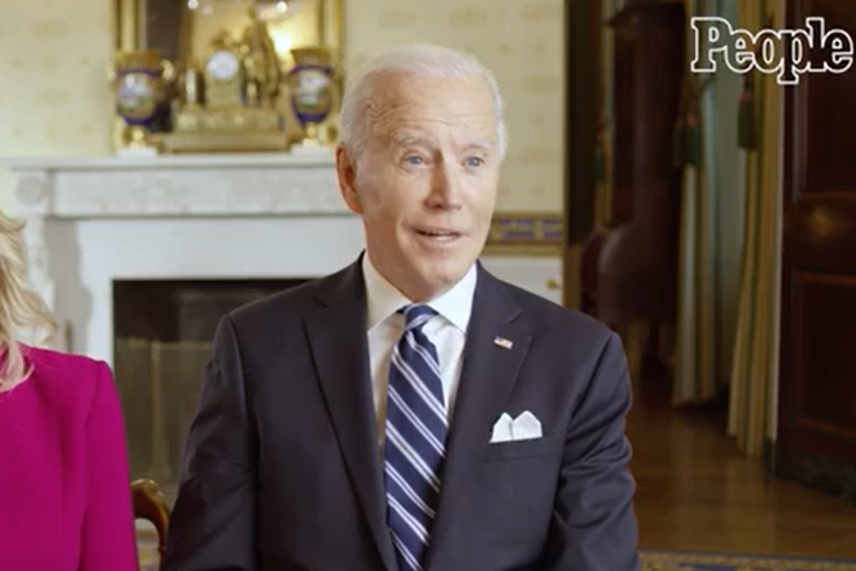 Bidens Shoot The Sh*t With 'People' Mag, Because We're Allowed To Have Nice Things Again