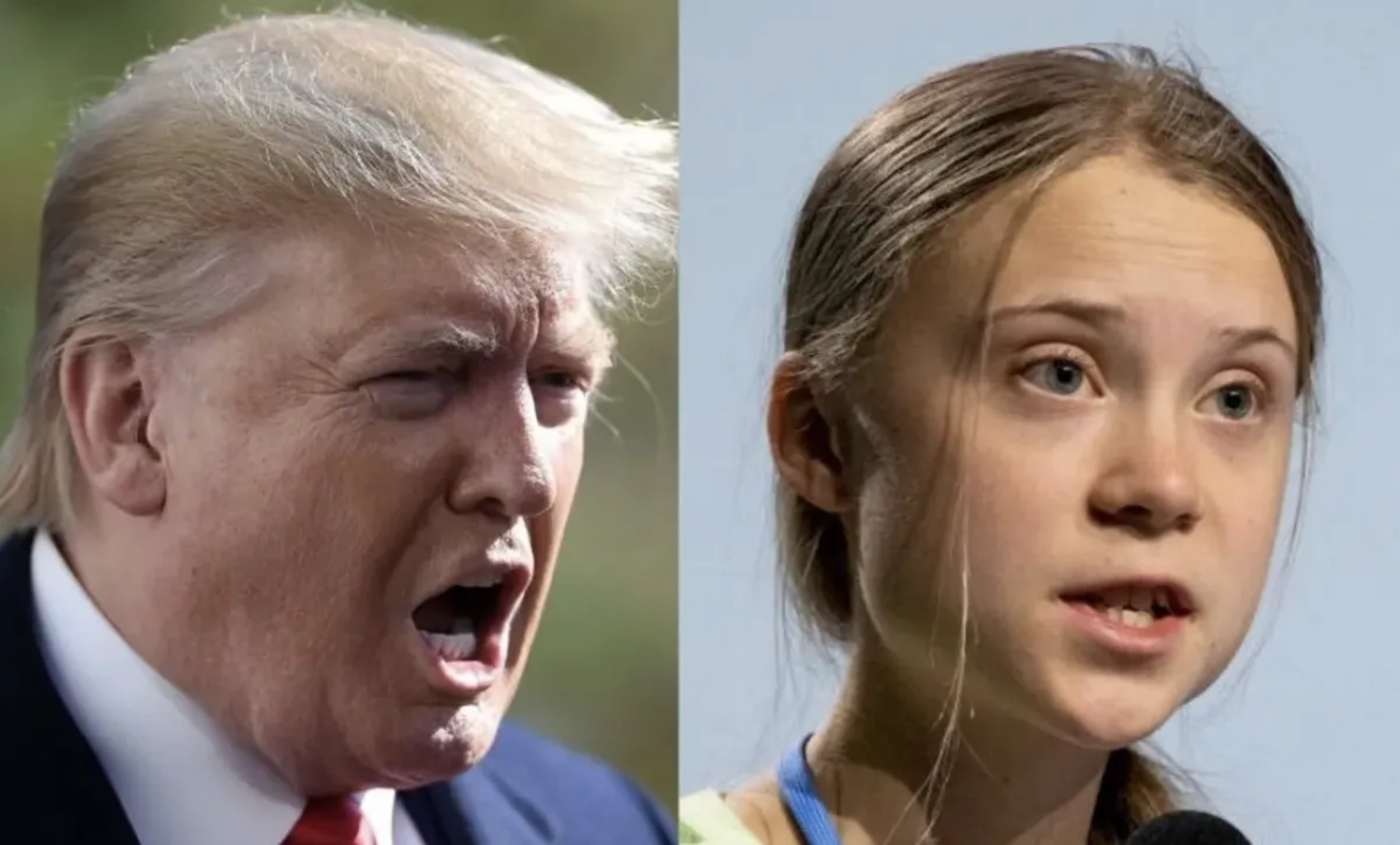 Greta Thunberg Trolls 'Very Happy Old Man' Trump As He Departs White ...