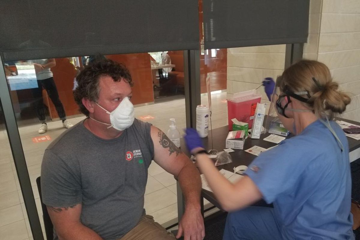 'It feels surreal': Austin vaccine recipients feel relief, and guilt, as they get their shots