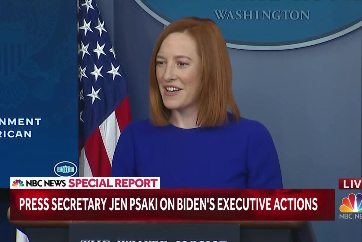 Look, Shiny Normal Thing! First White House Presser Of Biden Era