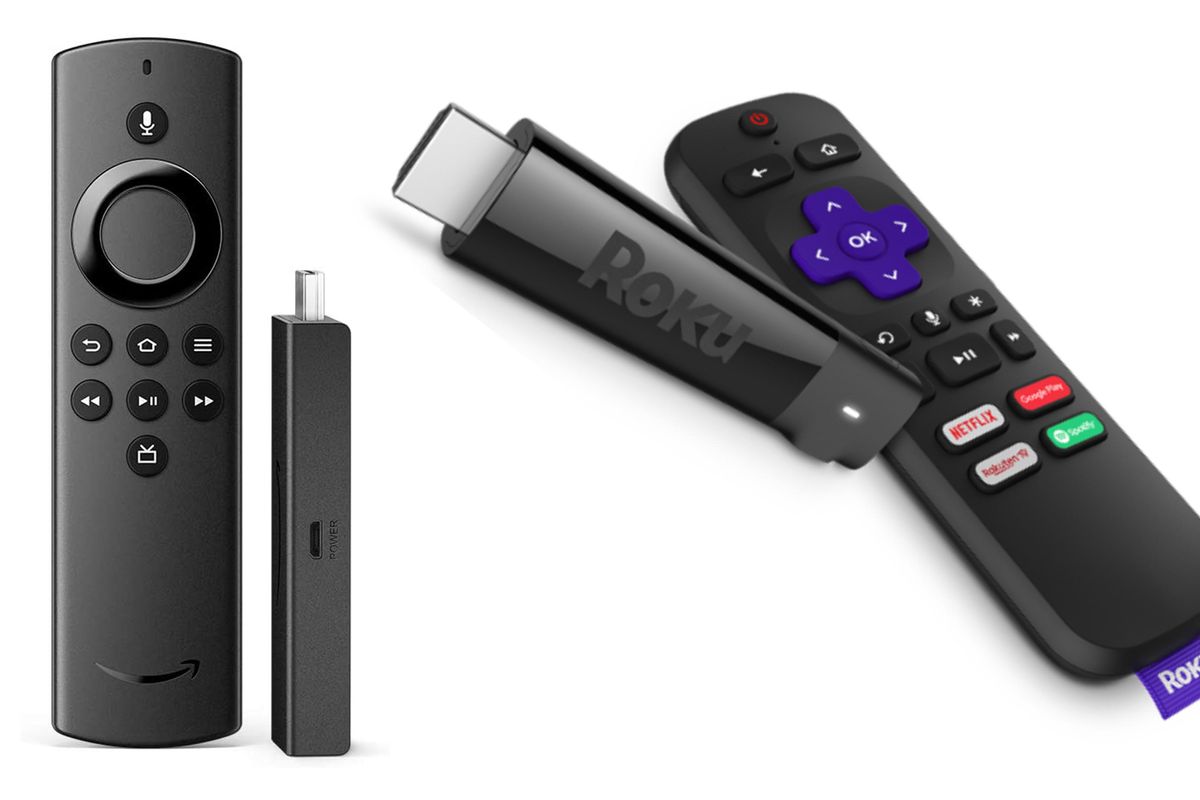 ​Amazon Fire TV Stick and Roku Streaming Stick+