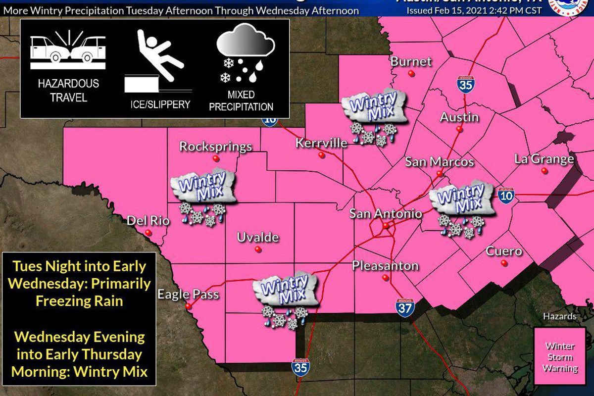 Storm Warning: Two more nights of wintry mix