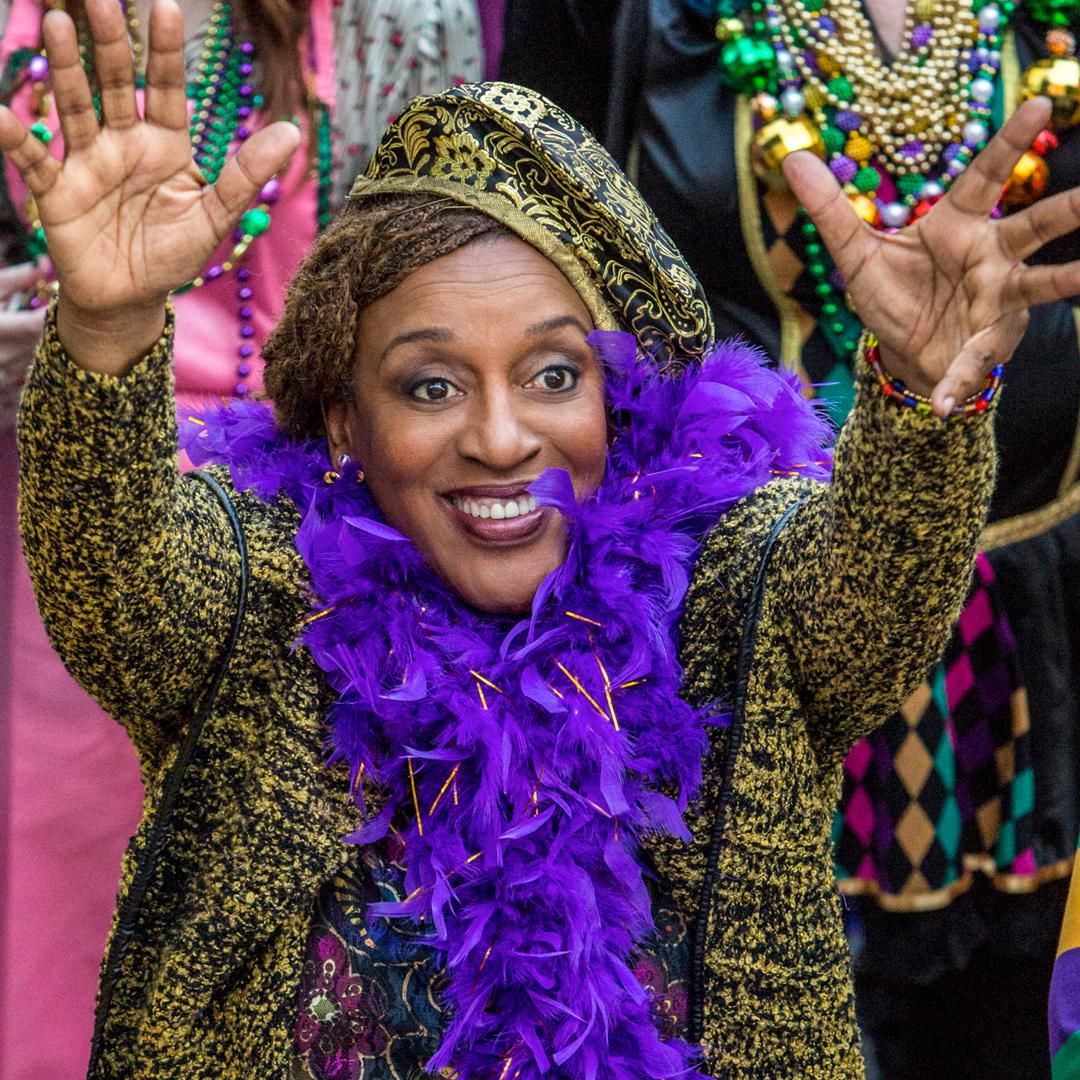 CCH Pounder at Mardi Gras