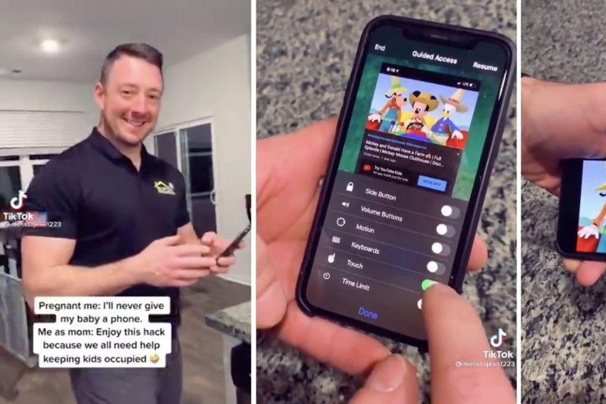 Dad's genius iPhone video hack is a gift for every parent out there with young kids