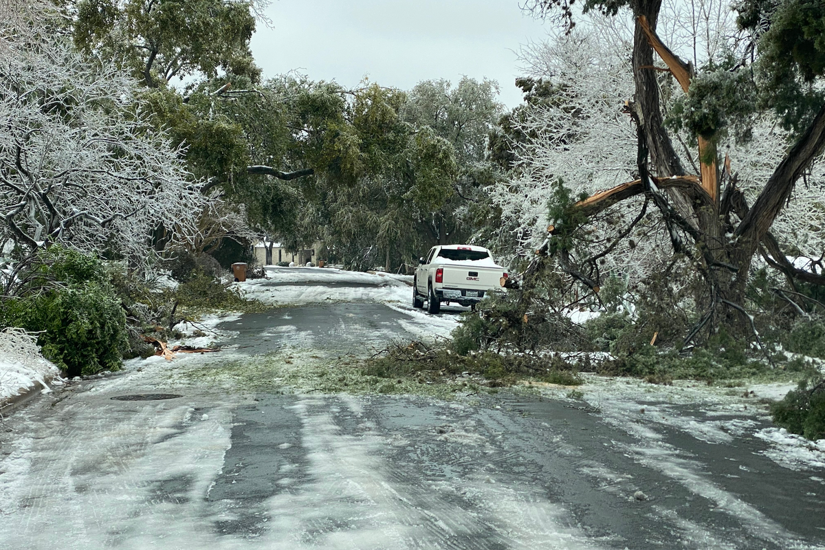 As temperatures rise, road conditions could begin to clear
