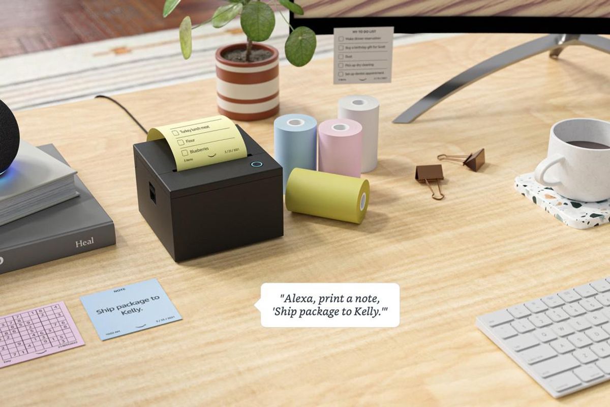 Amazon Smart Sticky Note Printer