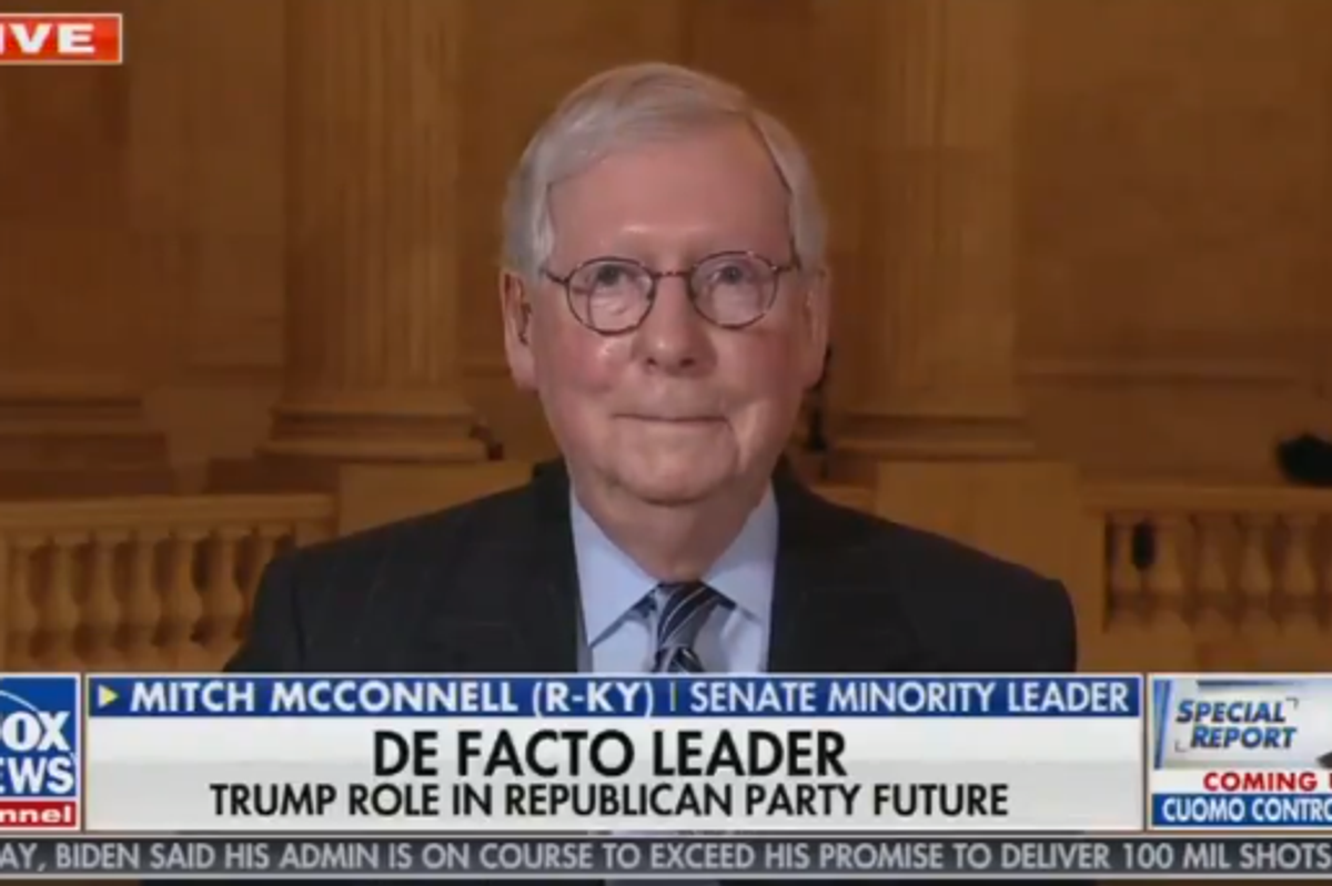 What's Mitch McConnell Saying About Taking Back The Senate Today?