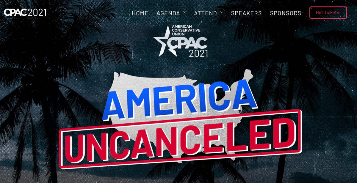 Conservative 'America Uncanceled' Conference Mocked After Canceling Speaker for Anti-Semitic Remarks
