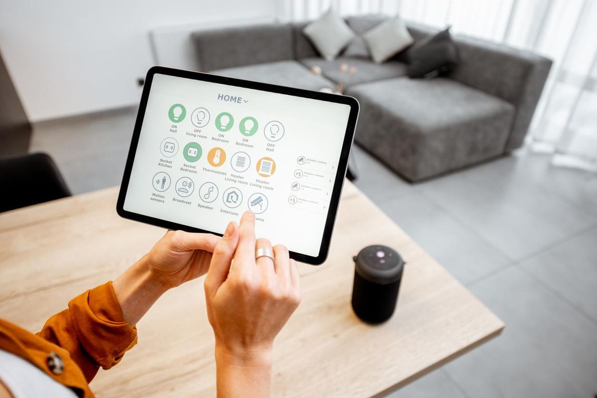 smart home stock image
