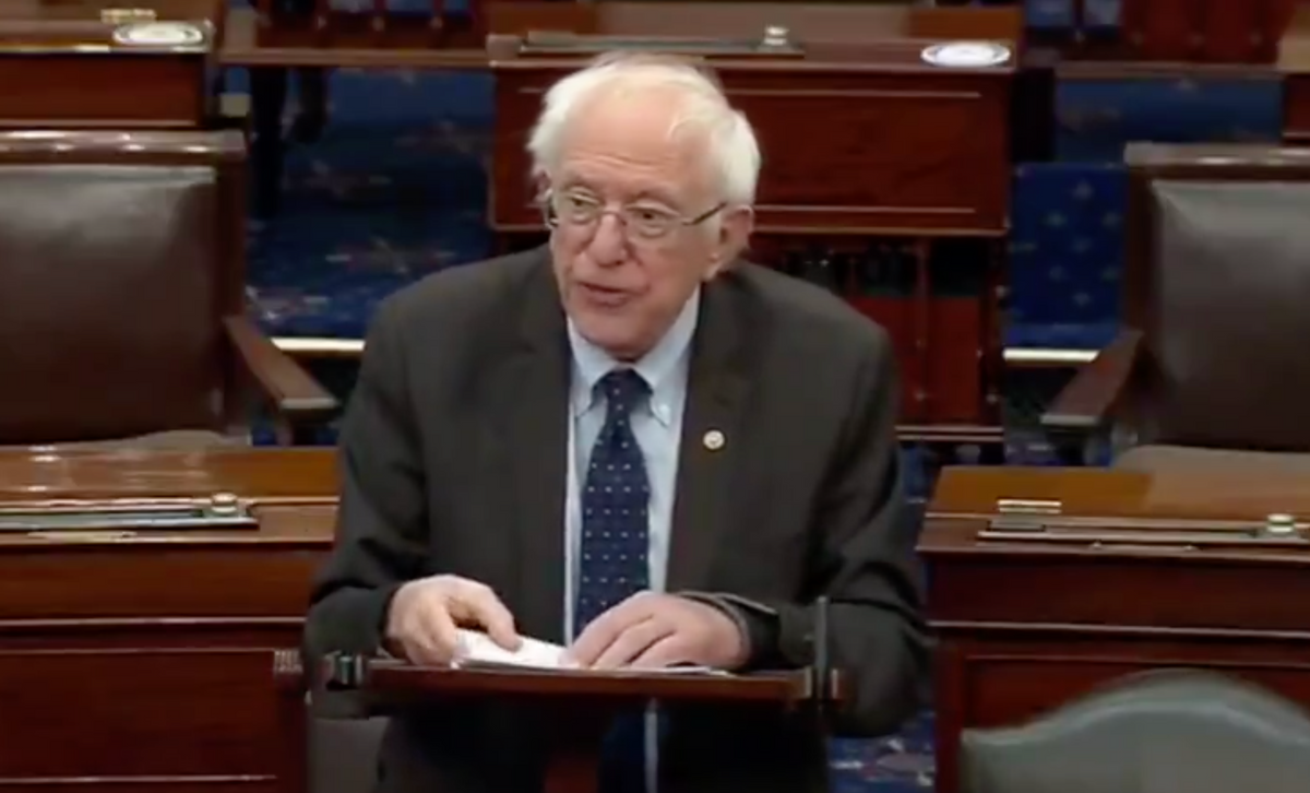 Bernie Brings All the Receipts After GOP Senators Complain of Lack of Bipartisanship in Epic Floor Speech