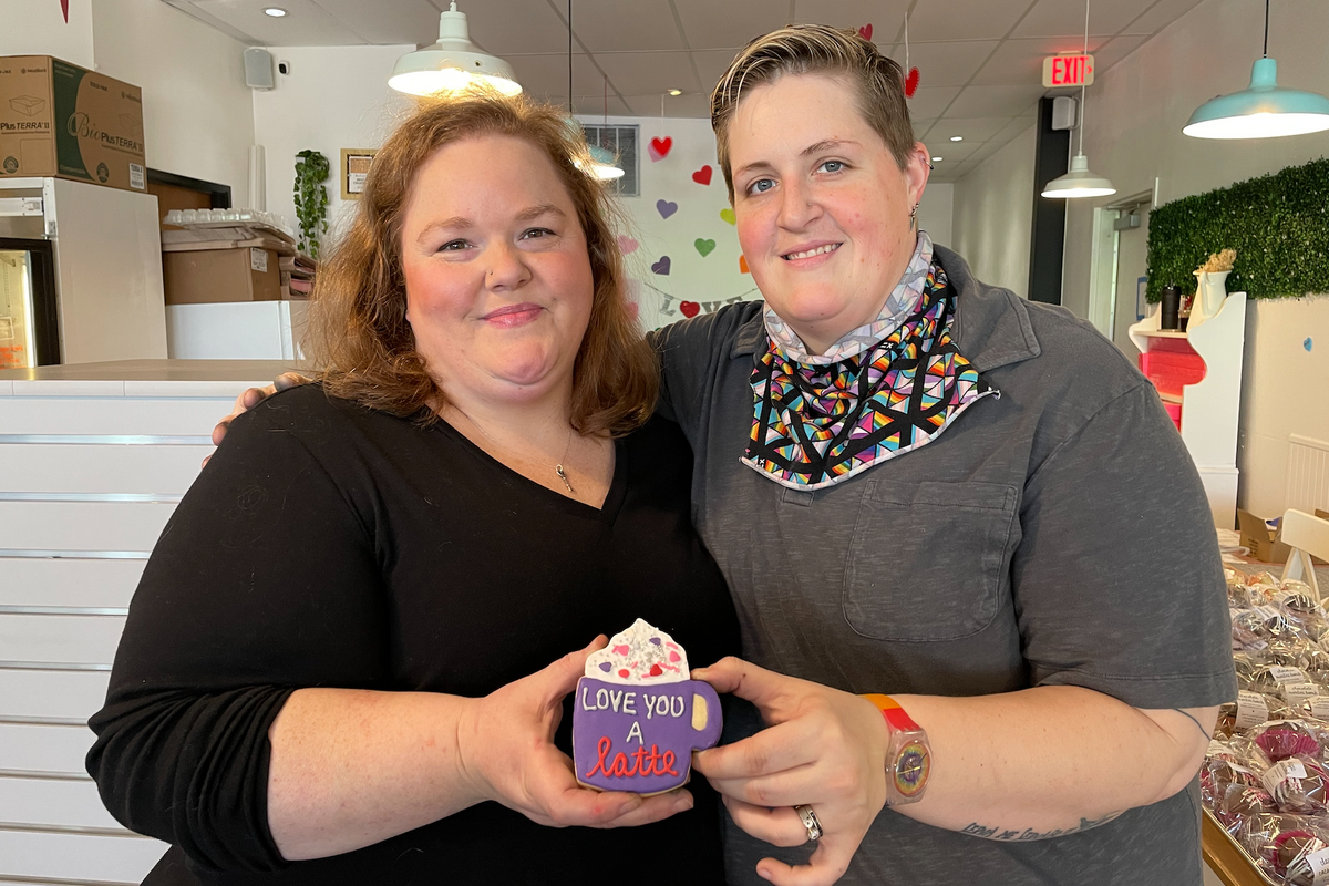 ‘Two halves of a whole’: Despite pandemic, love is sweet at South Austin bakery