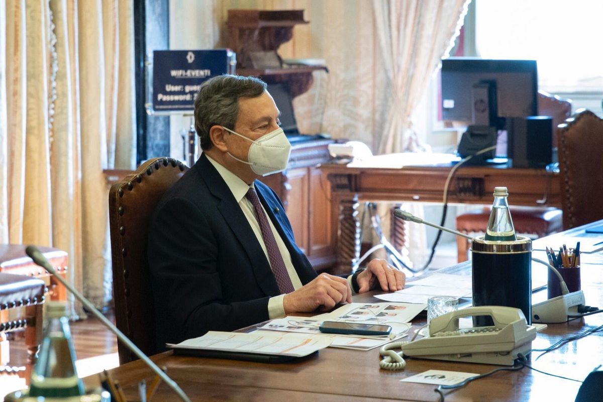 Giorgia e il Draghi