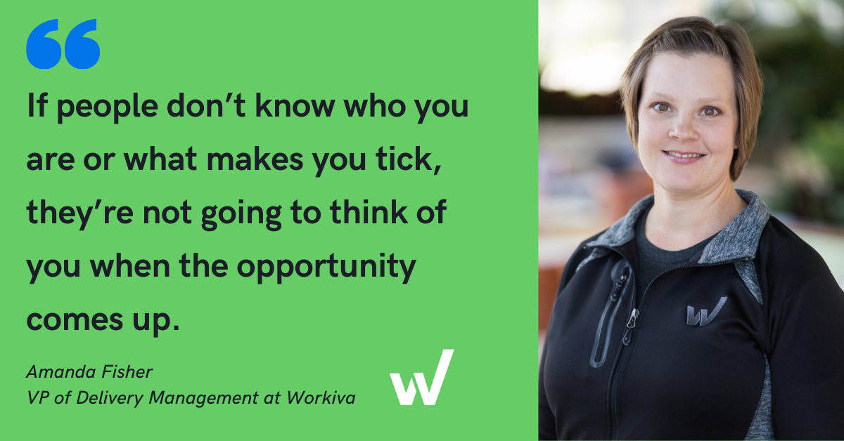 Building A Values-Driven Career: Insight from Workiva's VP of Delivery Management Amanda Fisher