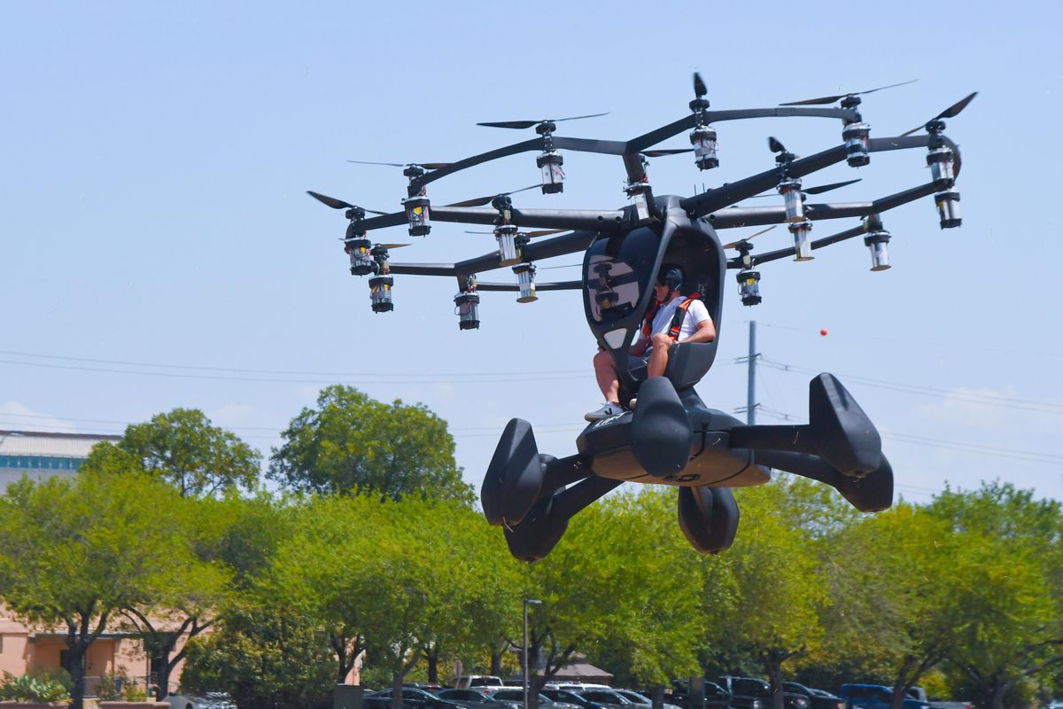 Austin-based company displays upcoming 'flying car'