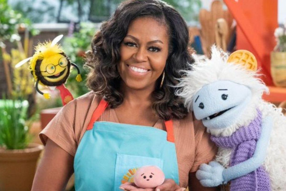 Michelle Obama is continuing her mission with a Netflix children's show, 'Waffles + Mochi'