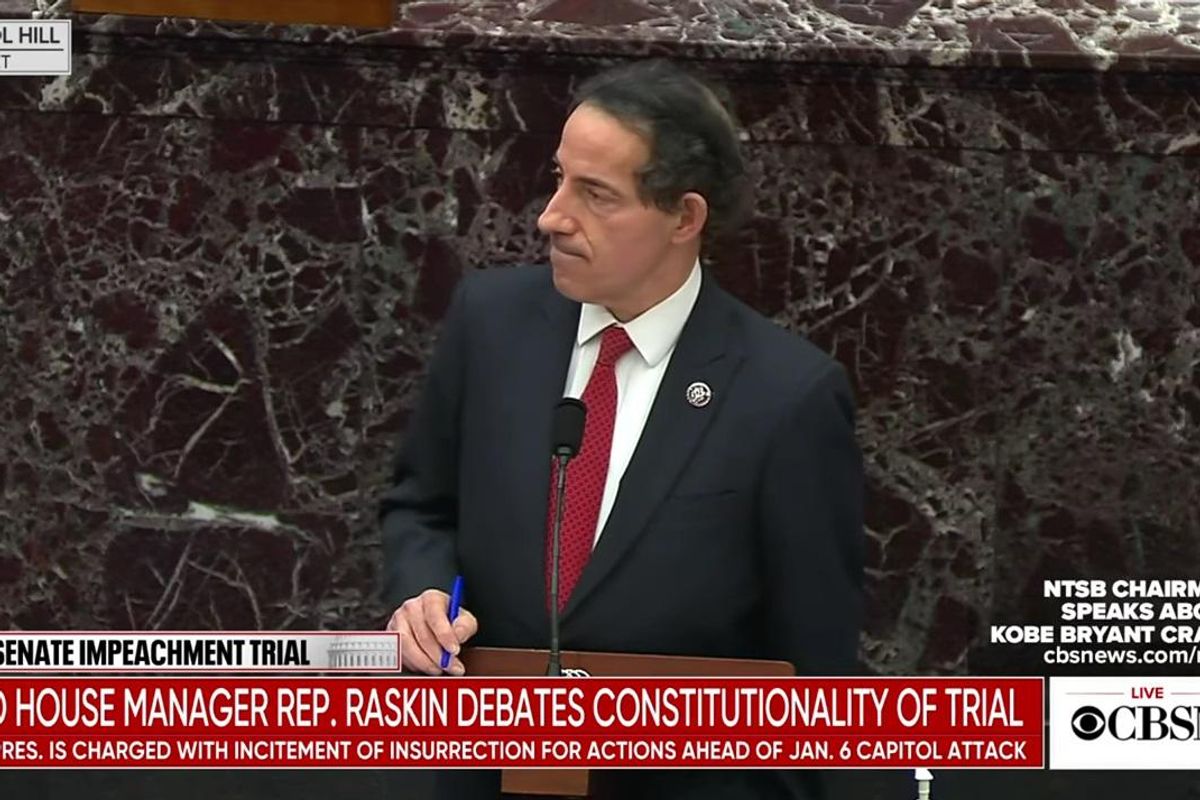 Stop And Watch Rep. Jamie Raskin's Impeachment Speech, It's Important
