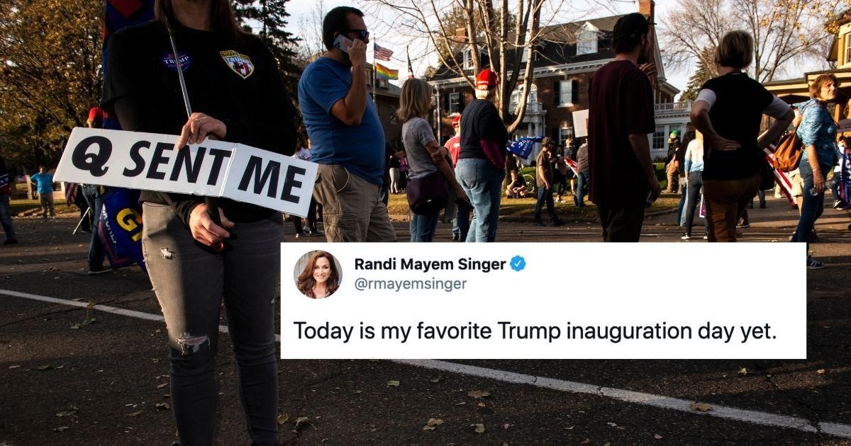 QAnon Dragged After What Was Prophesied To Be Trump's 'Inauguration' Day Comes And Goes