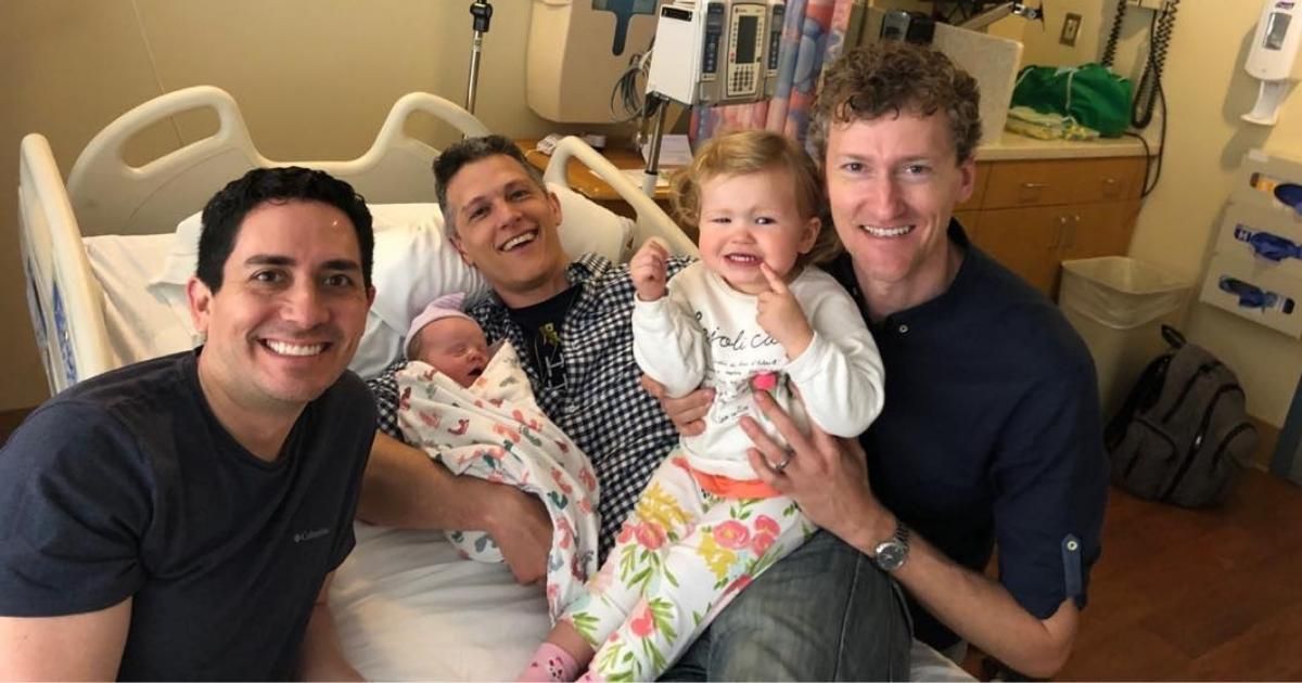 First Gay Throuple To Be Legally Named Their Kids' Dads Opens Up About Their 'Remarkably Ordinary' Life