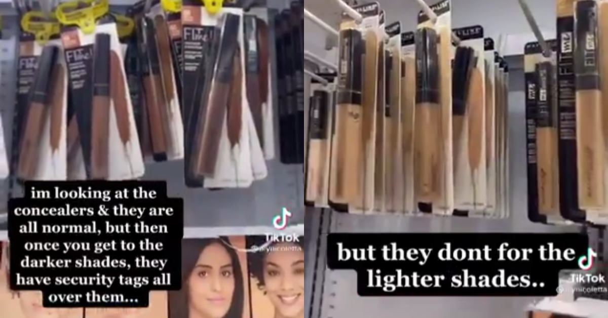 Woman Calls Out Walmart For Only Putting Security Tags On Darker Makeup Shades In Viral Video