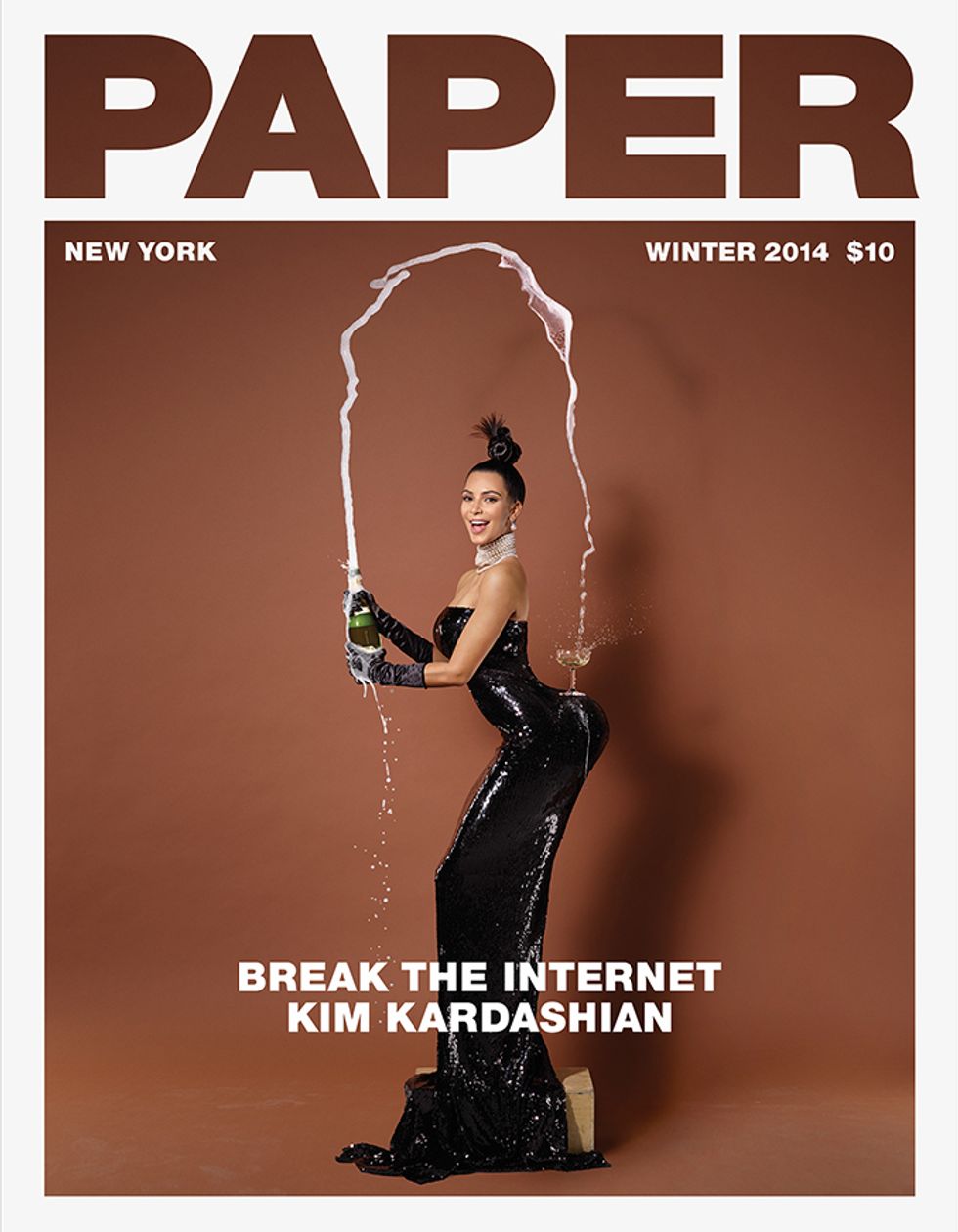Introducing Our Winter Cover Star: Kim Kardashian