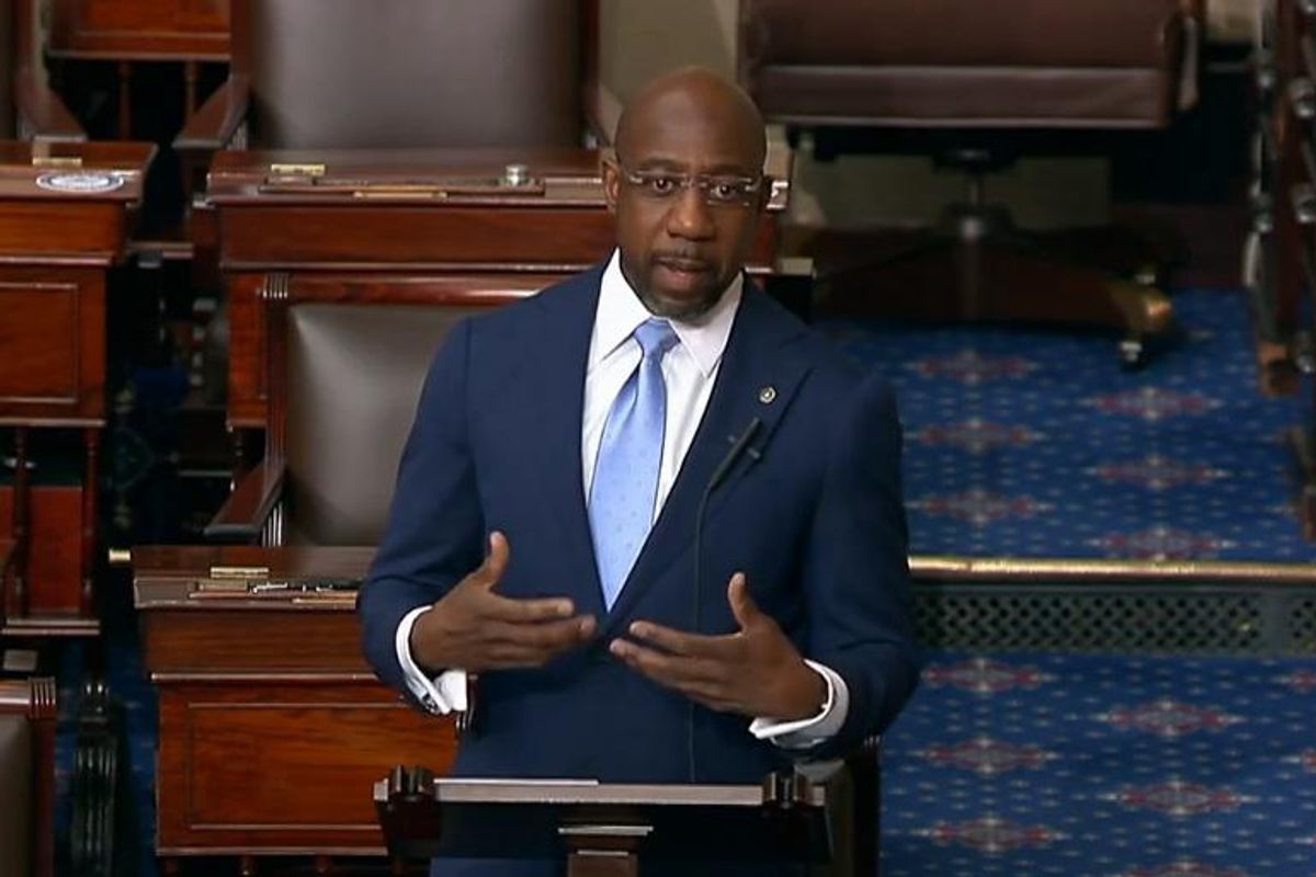 Raphael Warnock MAYBE POSSIBLY Doing Very Well But Maybe He Isn't, You Don't Know
